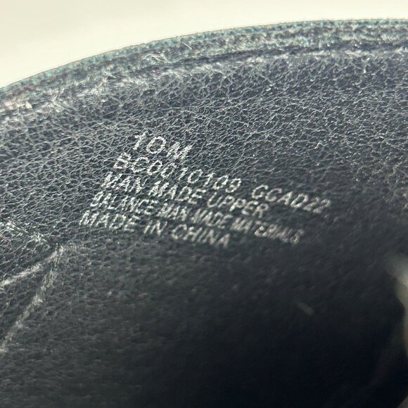 boc Cecila Slingback Clogs Womens 10 Black Faux Leather Block Heel Buckle - Picture 5 of 10